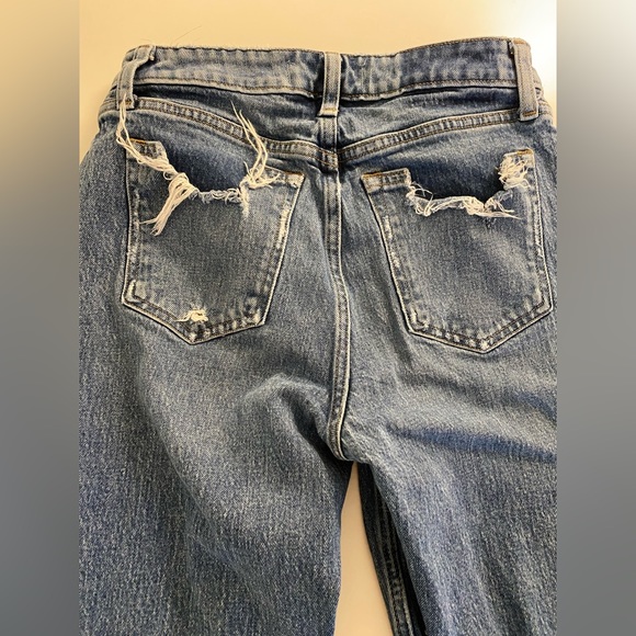 Abercrombie & Fitch high rise mom jean curve love size 25 short - Picture 5 of 5